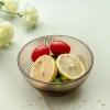 The new grand glass cup, bowl and plate set from Bailuo, household tableware, glass event gift and color box set details Picture